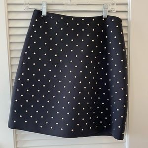 FRENCH CONNECTION - Black studded skirt